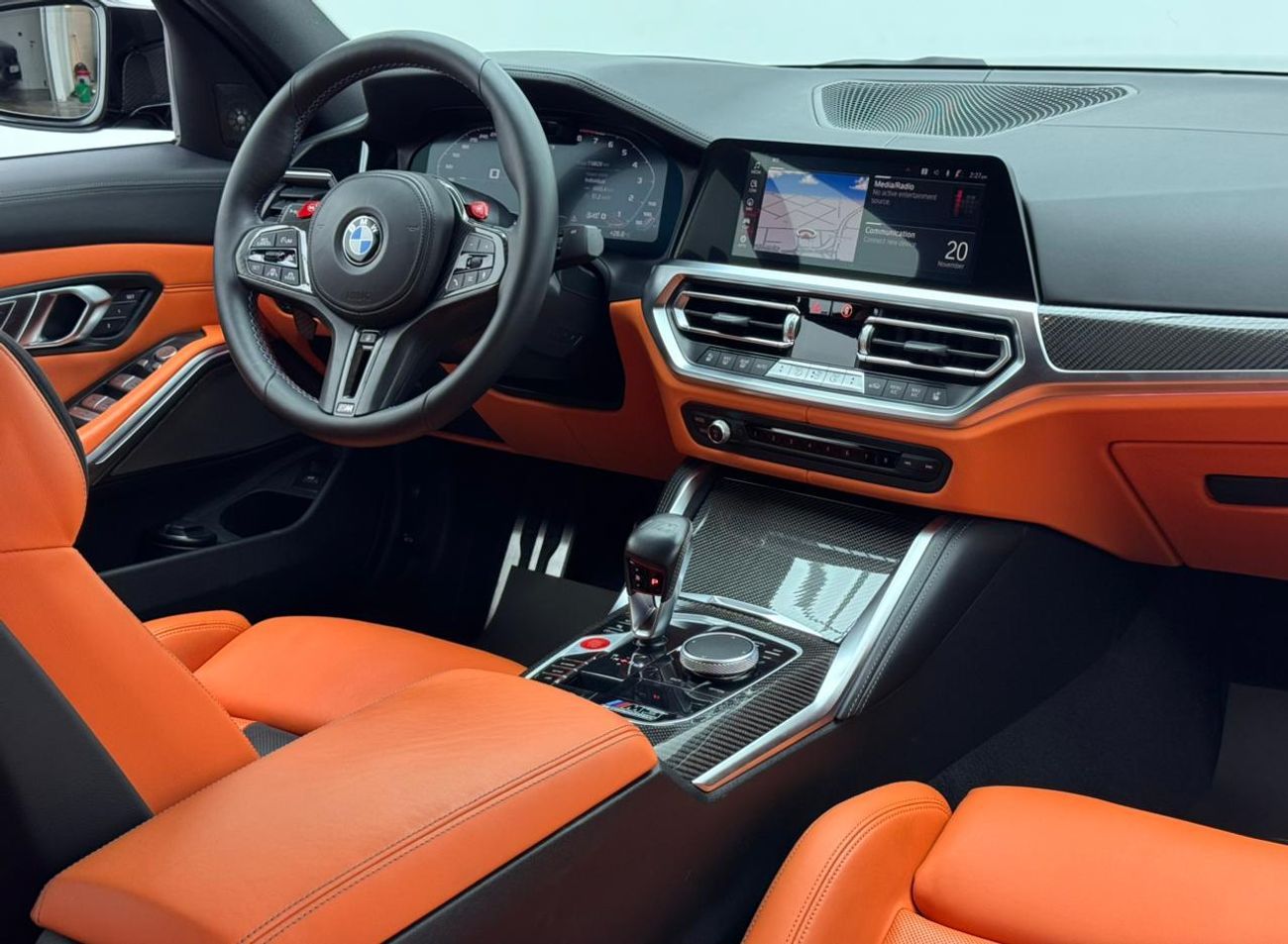 BMW M3 Competition 3.0L 2022 BMW M3 Competition, 2027 BMW Warranty, BMW Service History, GCC