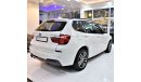 BMW X3 ORIGINAL PAINT ( صبغ وكاله ) BMW X3 M-Kit 2016 Model!! GCC