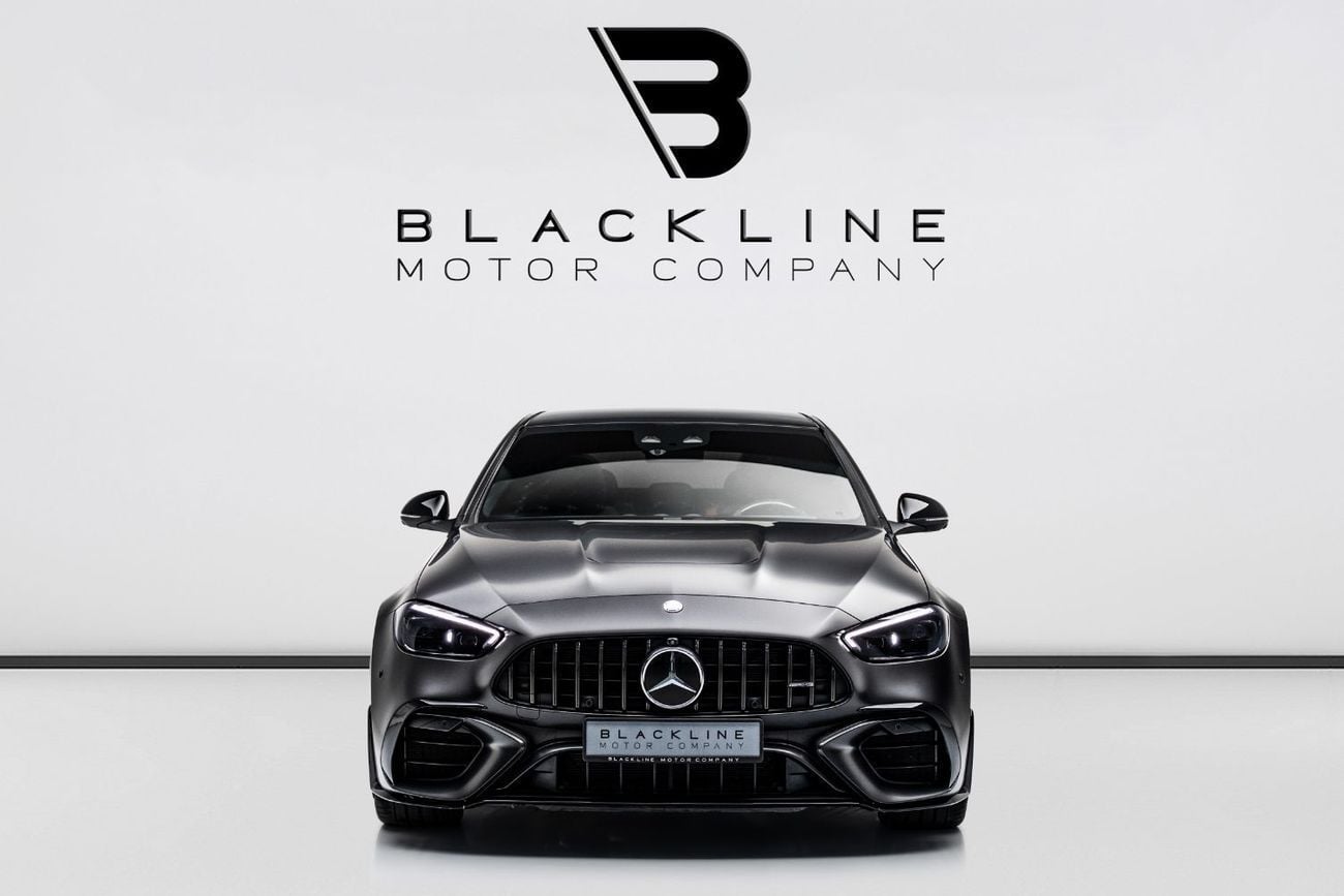 مرسيدس بنز C 63S AMG 2024 Mercedes C63s AMG E-Performance, Mercedes Warranty + Service Contract, GCC, Low KMs