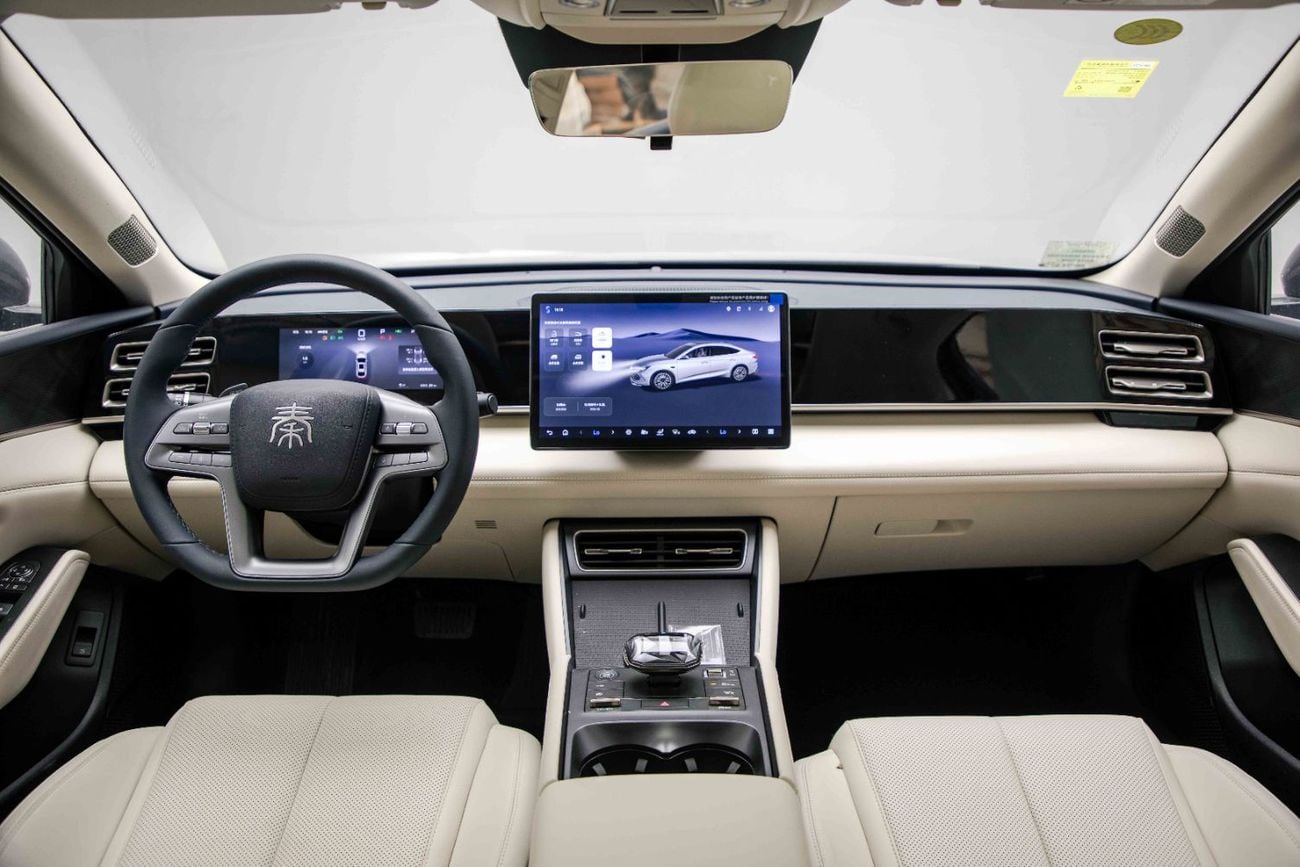BYD Qin L DM-i ID Superior PHEV 1.5L - White Inside Beige | Export Only
