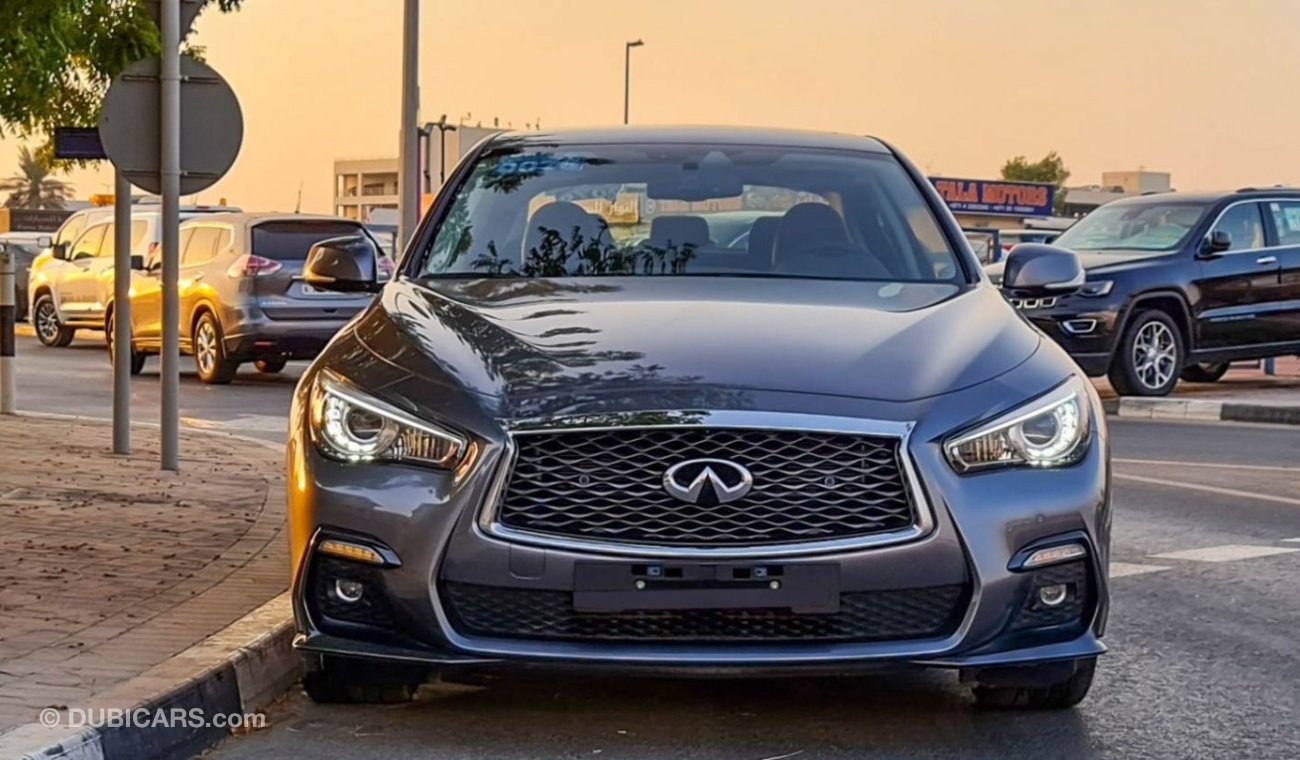 إنفينيتي Q50 S Hybrid V6 3.5L GCC 0Kms Full Option