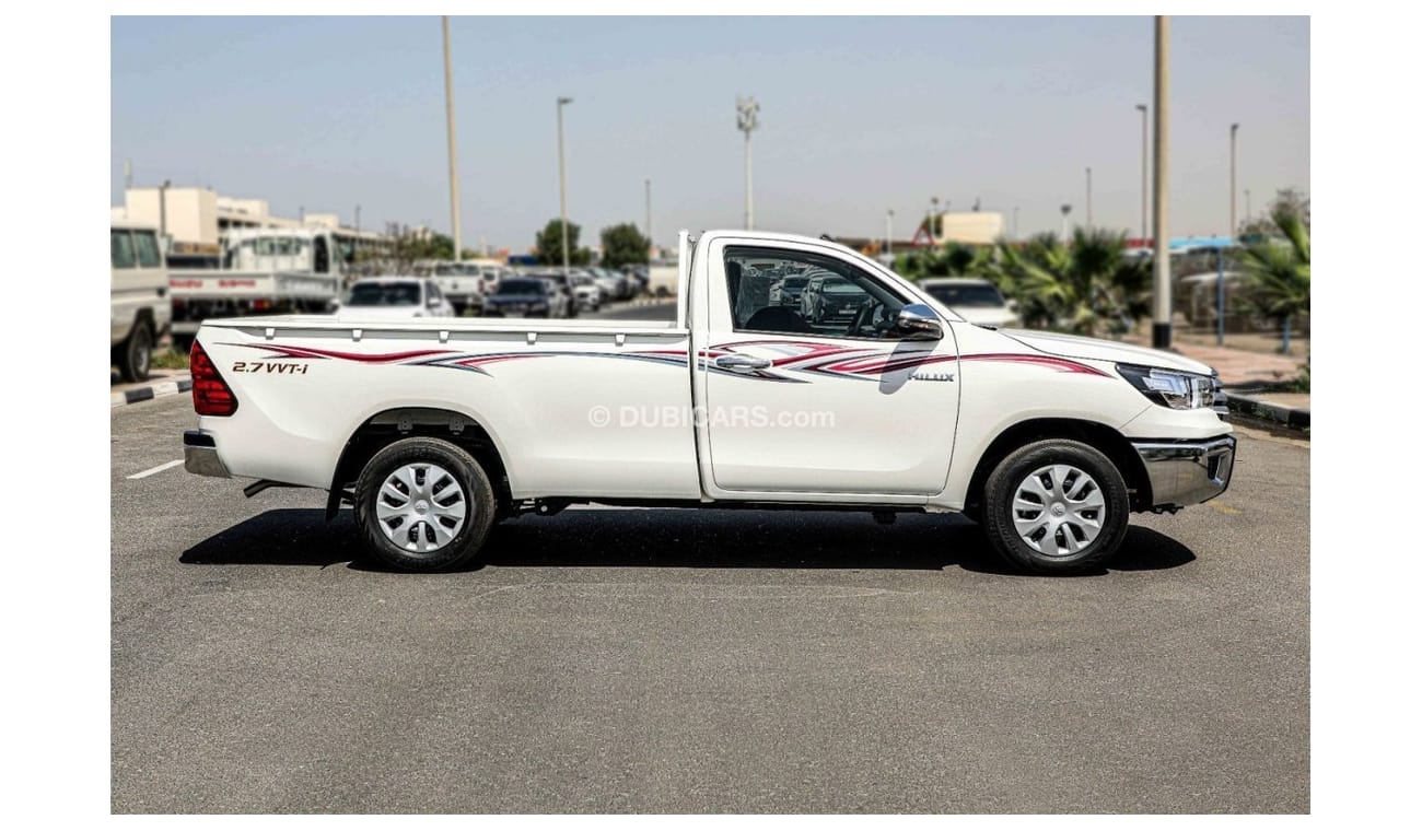 Toyota Hilux 2023 Toyota Hilux 2.7L 4x4 Manual Transmission Single Cabin - Chrome Bumper - Export Only