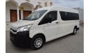 Toyota Hiace Commuter GL High Roof Toyota Hiace Highroof Bus 3.5L, 6Cylinder, Model:2019. Free of accident
