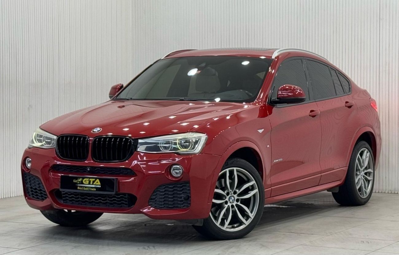 بي أم دبليو X4 xDrive 35i 3.0L 2016 BMW X4 xDrive35i, 2025 Service Contract, Excellent Condition, GCC