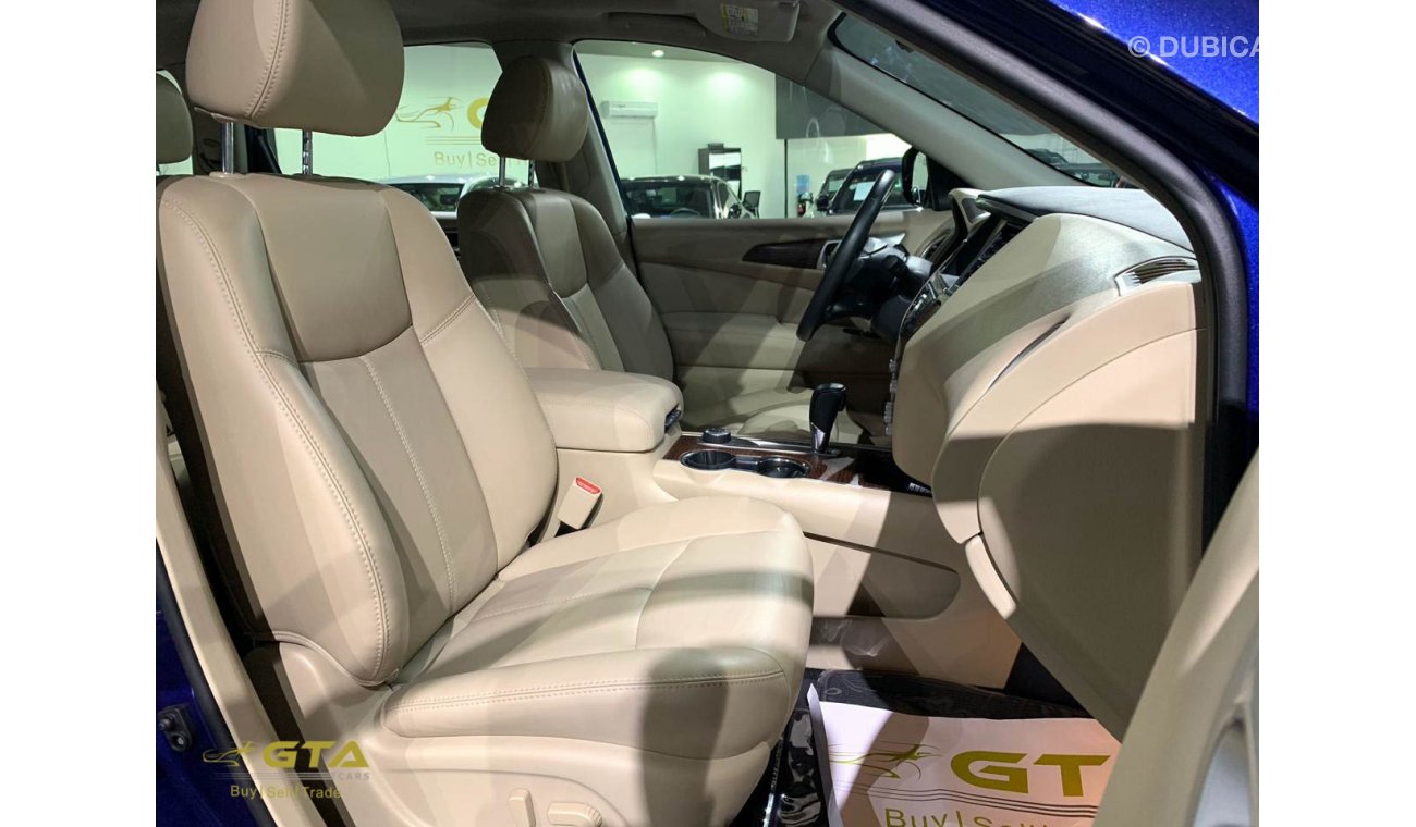 Nissan Pathfinder 2018, Warranty, Full History, GCC