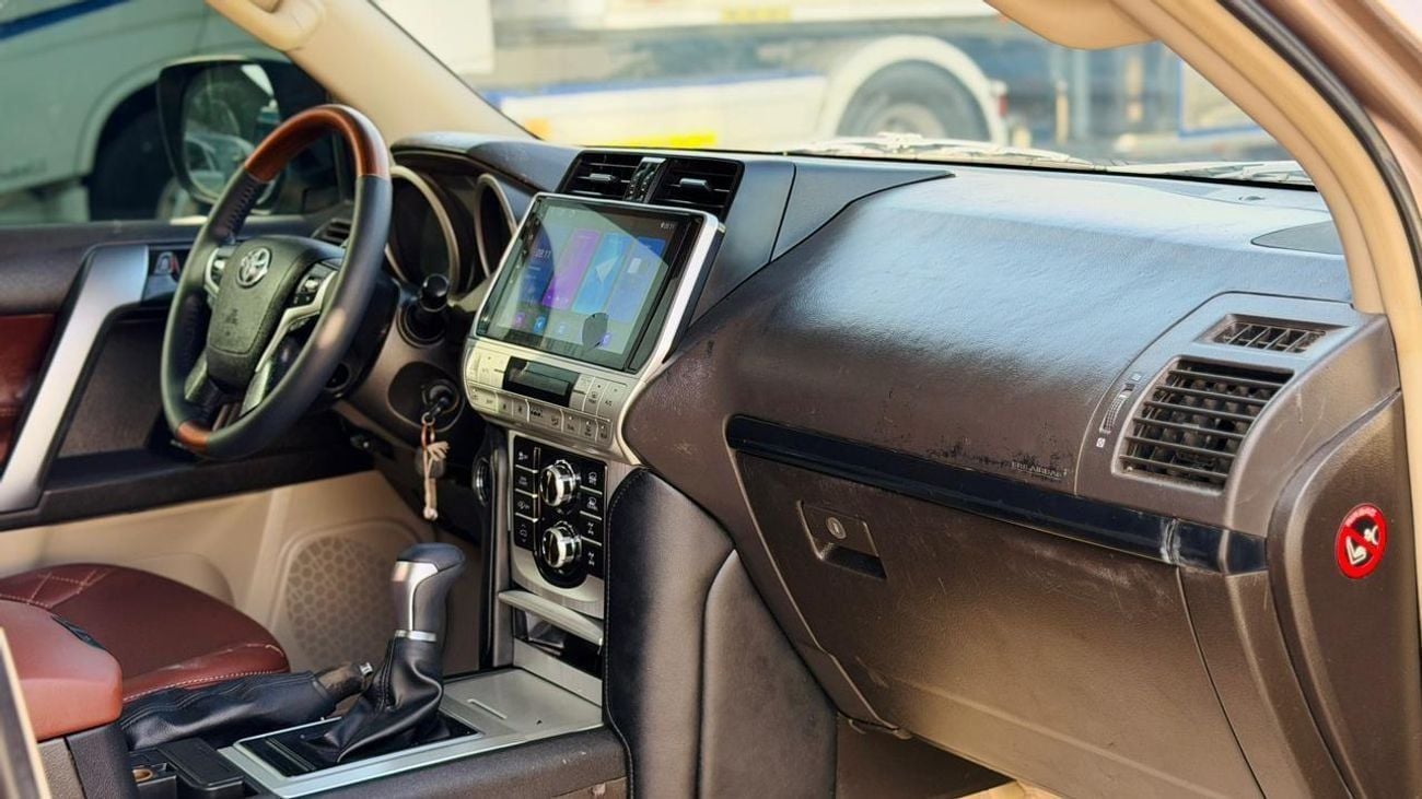 تويوتا برادو MODIFIED TO 2023 MODEL | PARKING SENSORS | BACK CAMERA | 2.7L PETROL | AUTO | LHD | REAR HEADREST LC