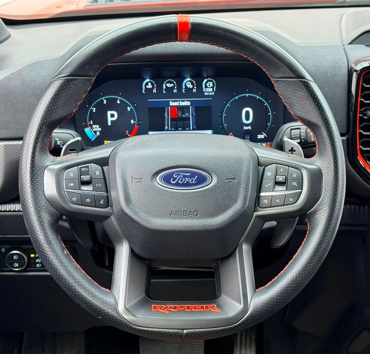 Ford Ranger RAPTOR 2024 Ford Ranger Raptor, 2029 Ford Warranty + Service History, Full Ford Service History, GCC