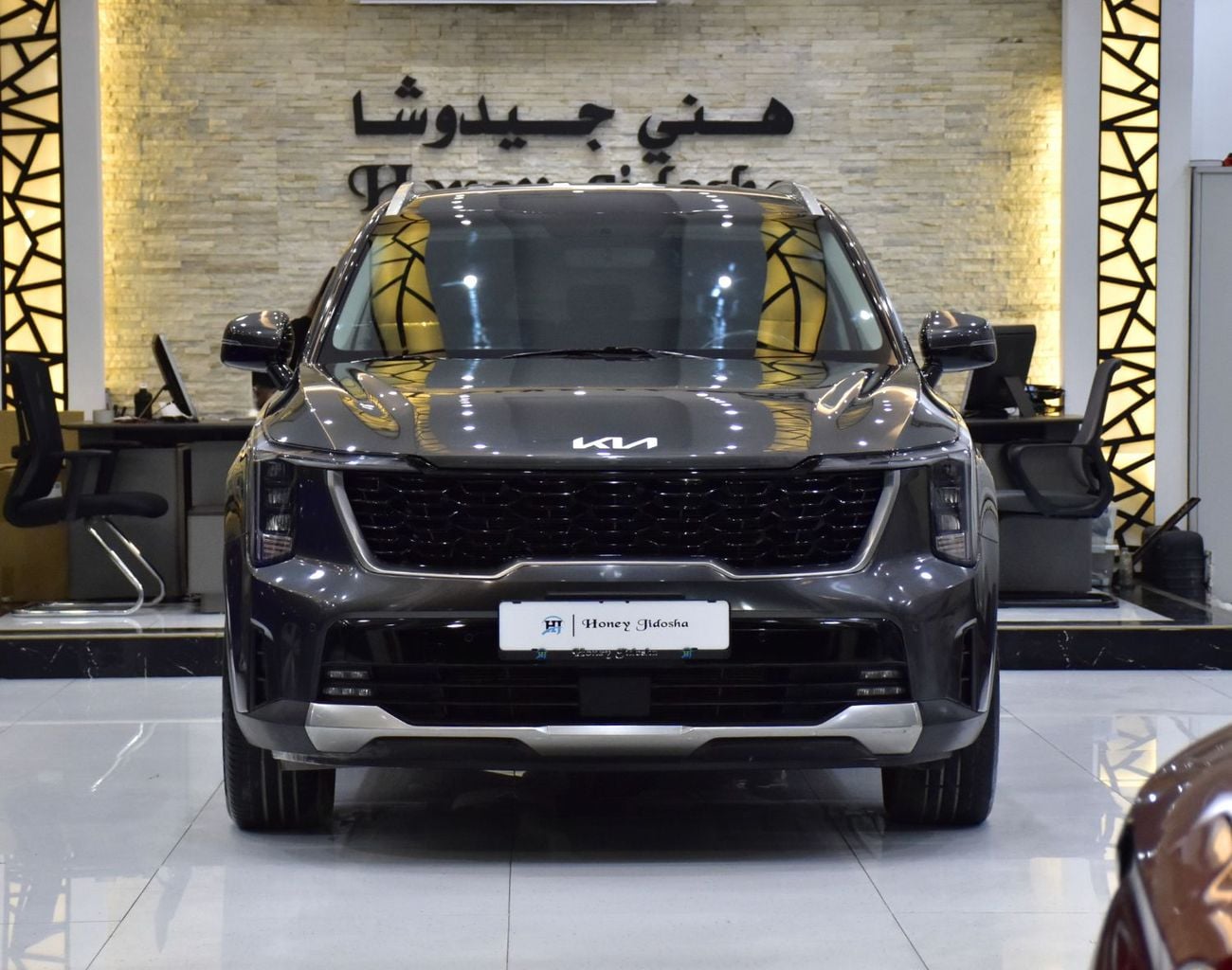 Kia Sorento LX EXCELLENT DEAL for our KIA Sorento ( 2024 Model ) in Grey Color GCC Specs