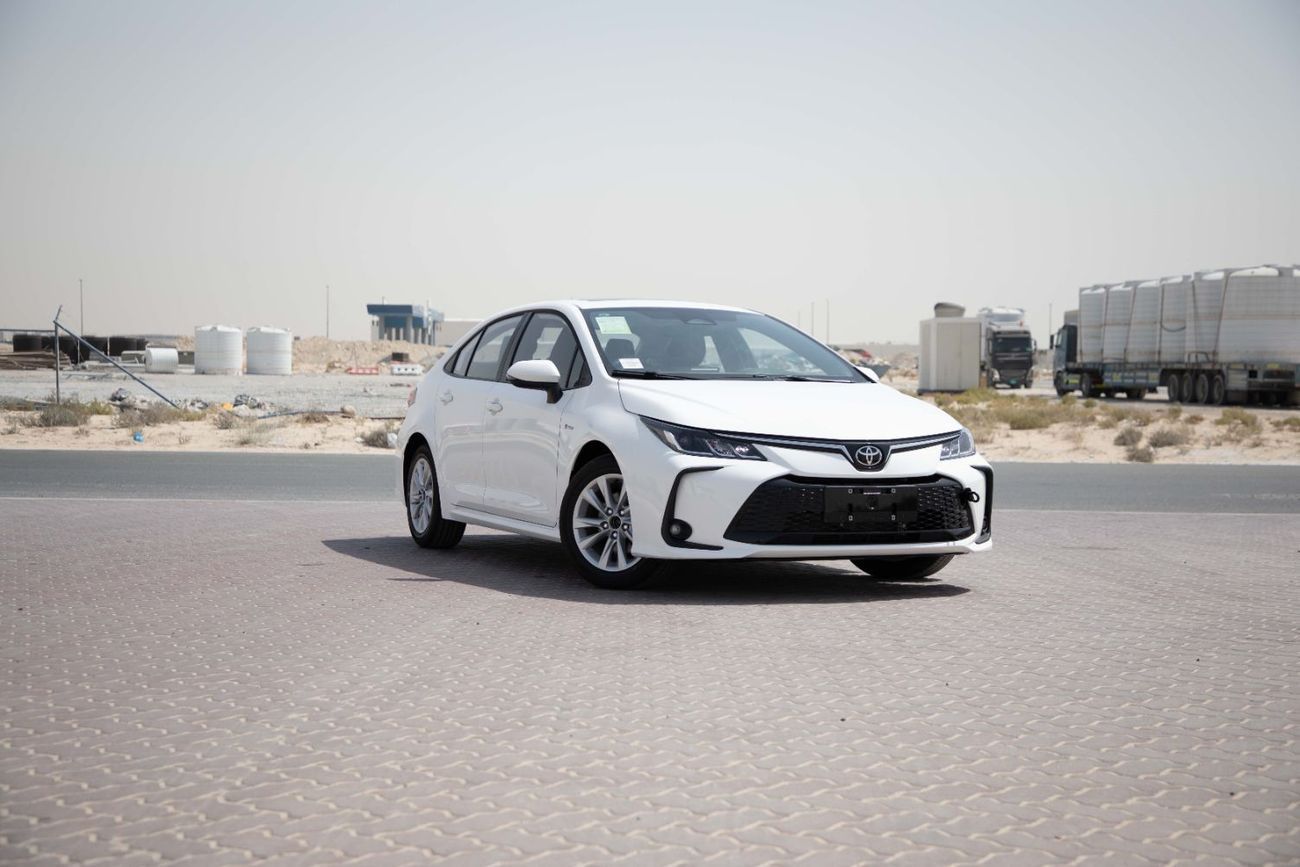 تويوتا كورولا 2025 Toyota Corolla Elite 1.8 - Hybrid - White Inside Black | Export Only