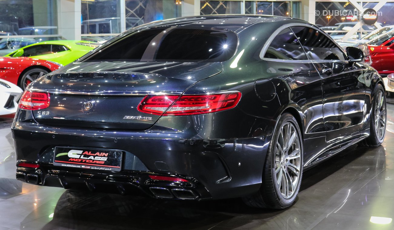 مرسيدس بنز S 63 AMG كوبيه With Brabus Kit