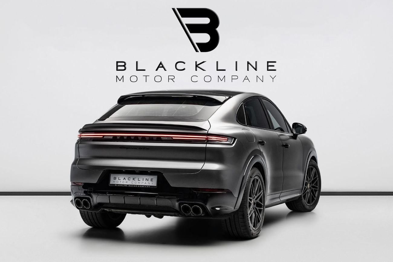 Porsche Cayenne GTS Coupe SUMMER STARTS NOW | EXCLUSIVE DEAL BY BLACKLINE, January 2027 Porsche Warranty, Low KMs, G