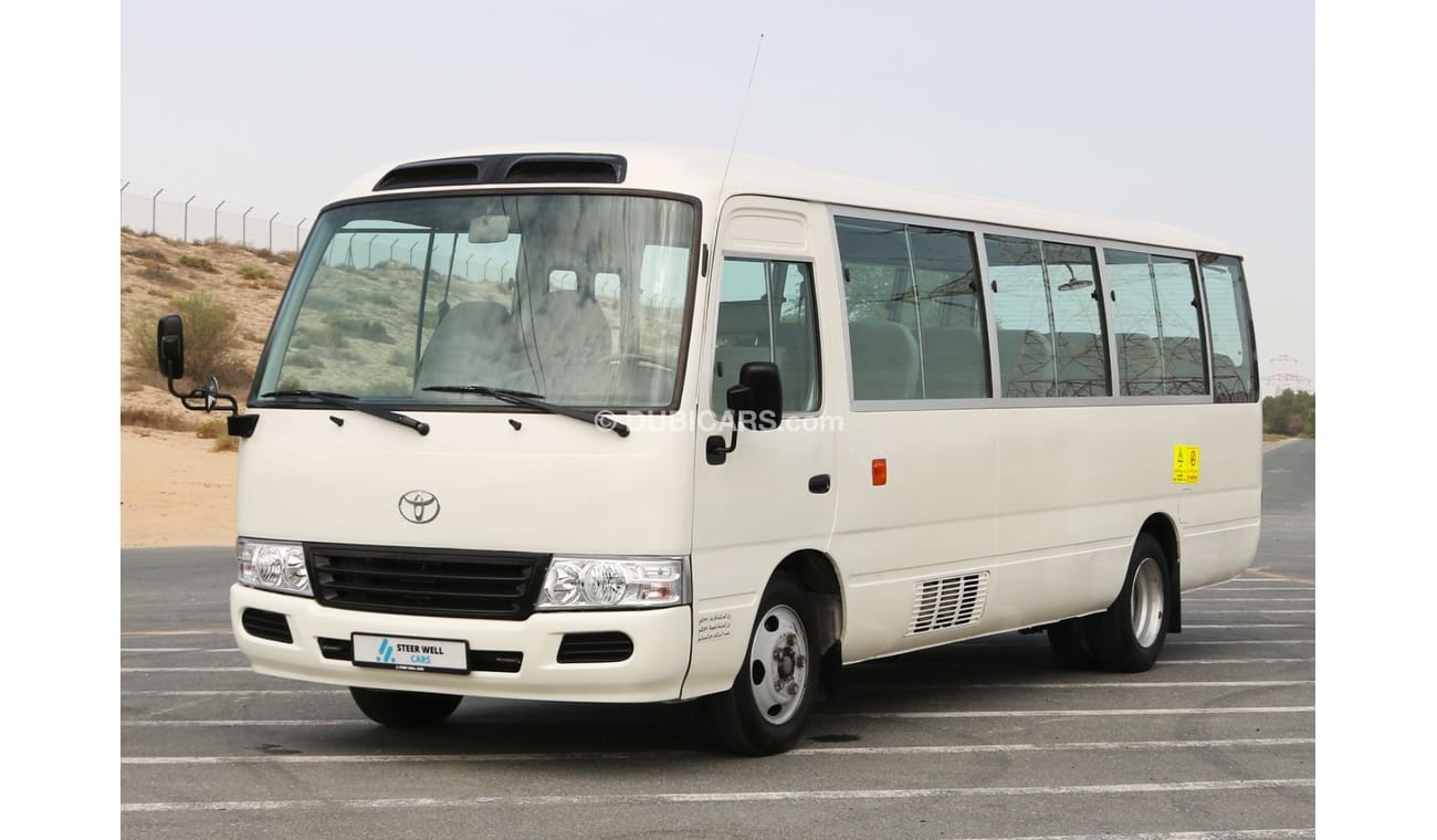 Toyota Coaster 2015 | COASTER DIESEL WITH GCC SPECS AND EXCELLENT CONDITION