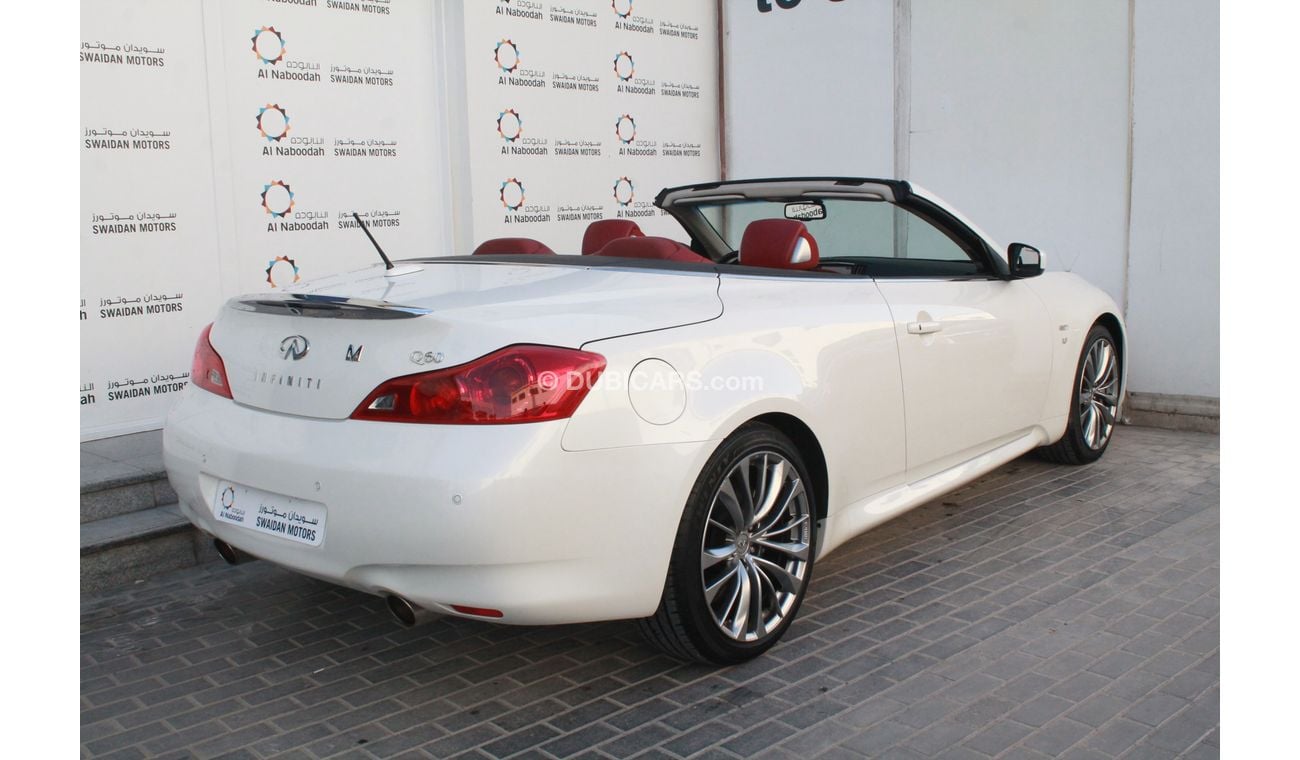 Infiniti Q60 CONVERTIBLE 3.7L V6 2016 MODEL TOP OPTION