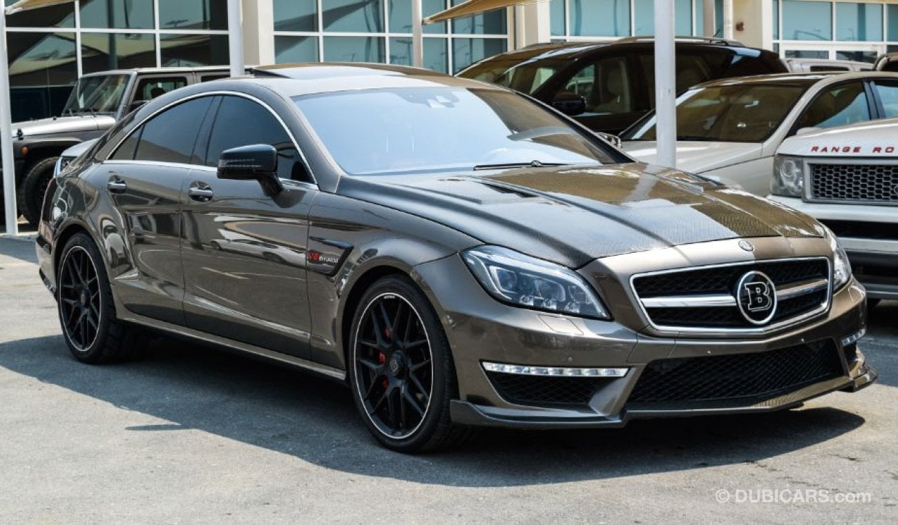 Mercedes-Benz CLS 63 AMG 2012 Convert BRABUS GCC Specification Very Clean Inside And Out Side Without Acceden
