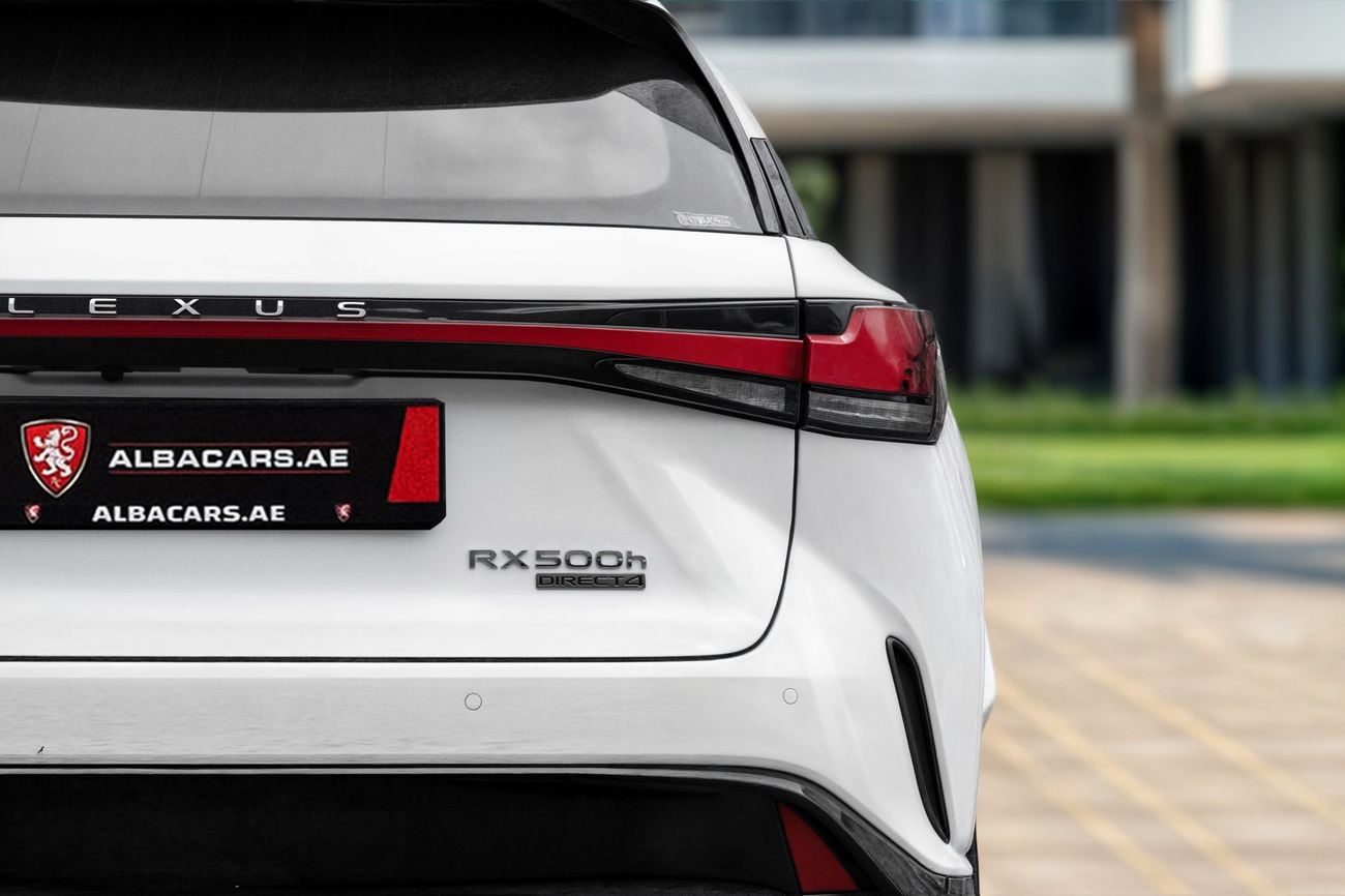 Lexus RX 500h RX 500h F-Sport | 5,680 P.M | 0% Downpayment | Lexus Warranty! | Ramadan Offer!