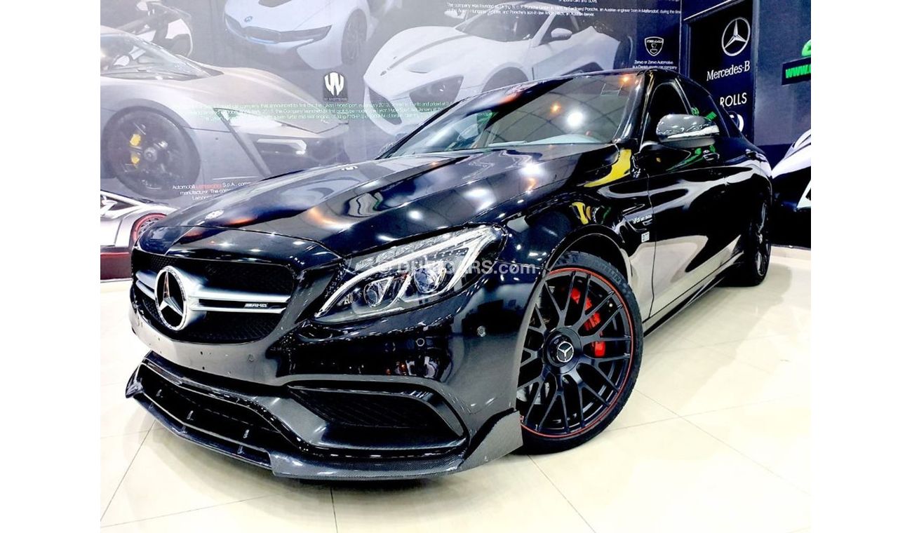 Mercedes-Benz C 63 AMG C63s EDITION 1- 2015 - GCC - ONE YEAR WARRANTY