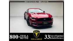 Ford Mustang GCC / GT / 50 YEARS EDITION / V8 / WARRANTY + DEALER FREE SERVICE CONTRACT / 1454 DHS P.M