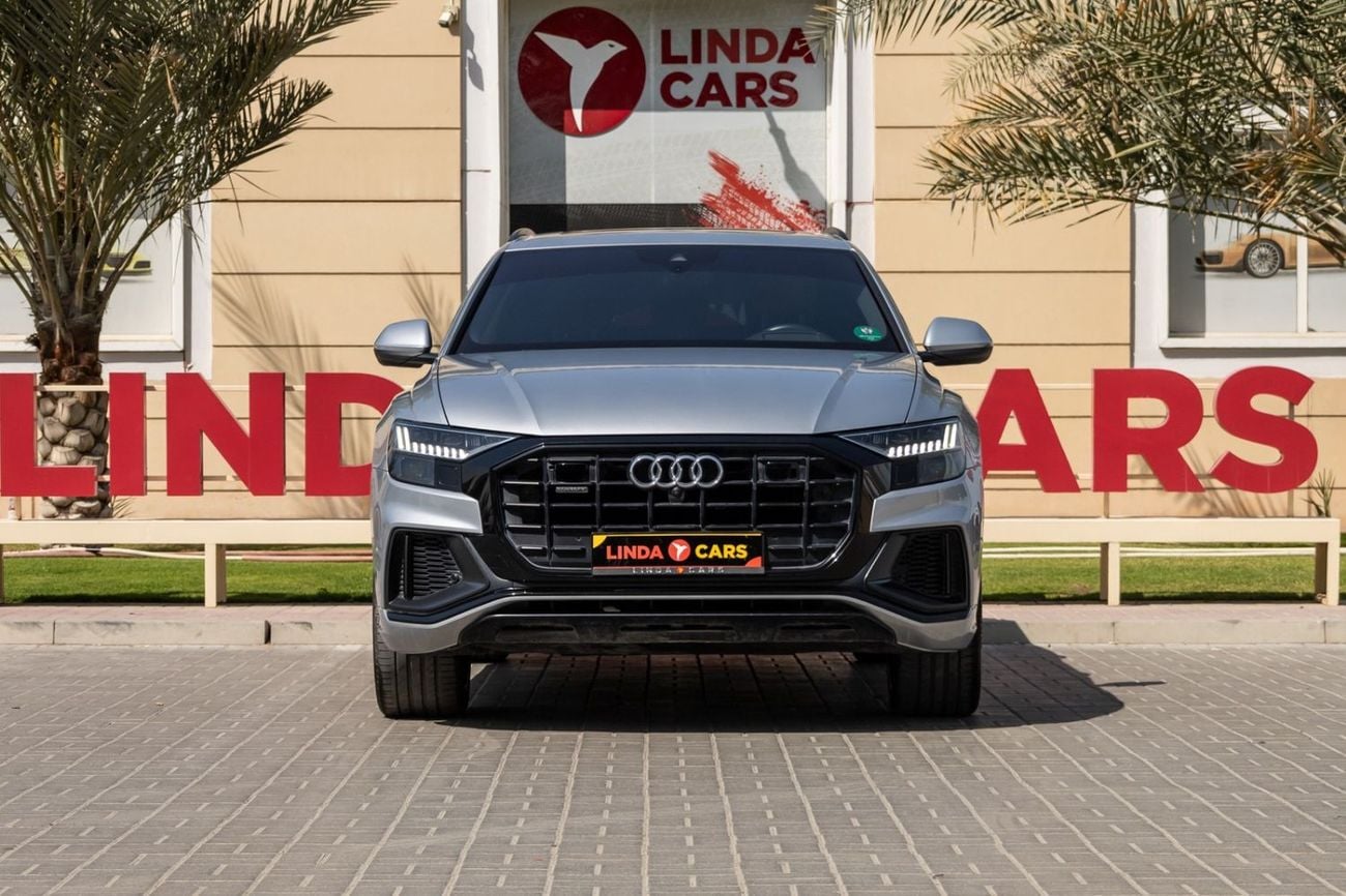 Audi Q8 55 TFSI quattro S-Line 3.0L (340 HP) Audi Q8 55TFSI Quattro S-Line 2019 GCC | Warranty