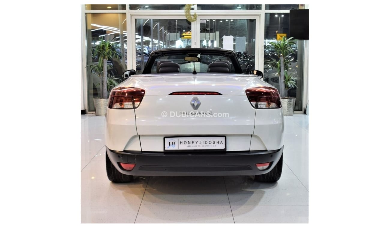 Renault Megane VERY LOW MILEAGE! Renault Megane Convertible 2012 Model!! in White Color! GCC Specs