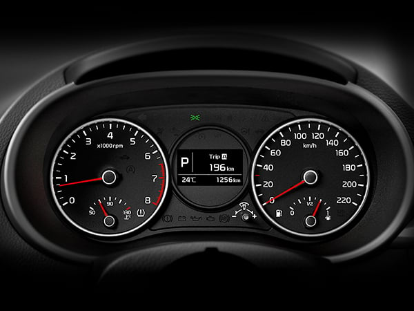 Kia Picanto interior - Infotainment Cluster