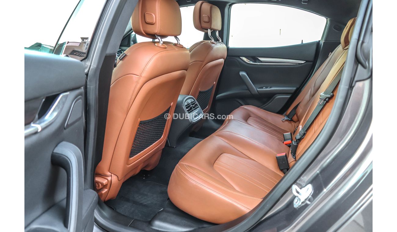 Maserati Ghibli AED 2300 P.M with 0% down payment