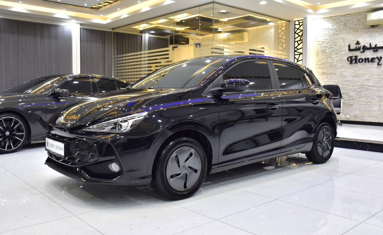 MG 3 LUXURY EXCELLENT DEAL for our MG 3 ( 2025 Model ) in Black Color GCC Specs