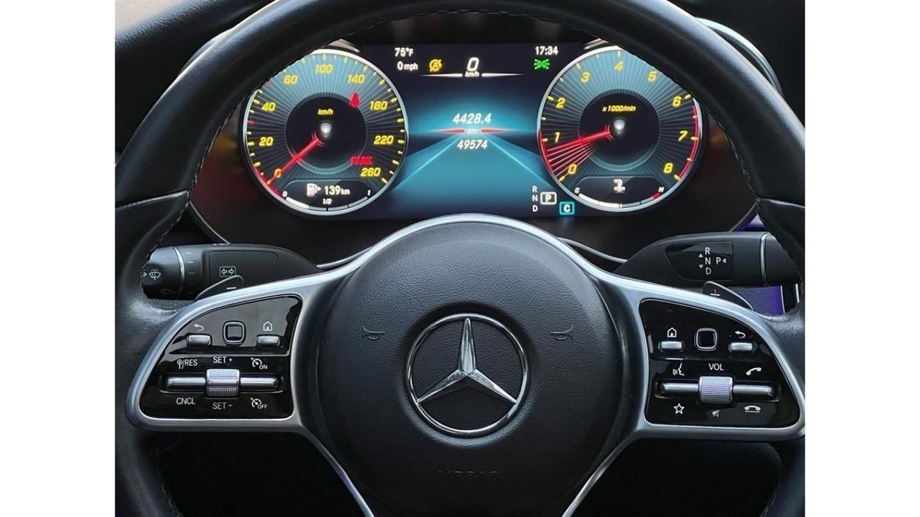 Mercedes-Benz C 300 Premium MERCEDES BENZ C300 2021 FULL OPTIONS IN PERFECT CONDITION WITH DEALER WARRANTY