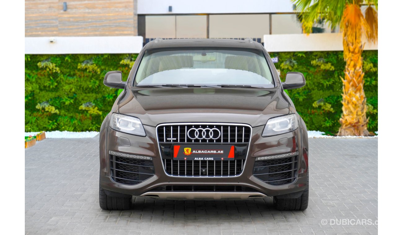 أودي Q7 S-Line | 1,761 P.M  | 0% Downpayment | Excellent Condition!