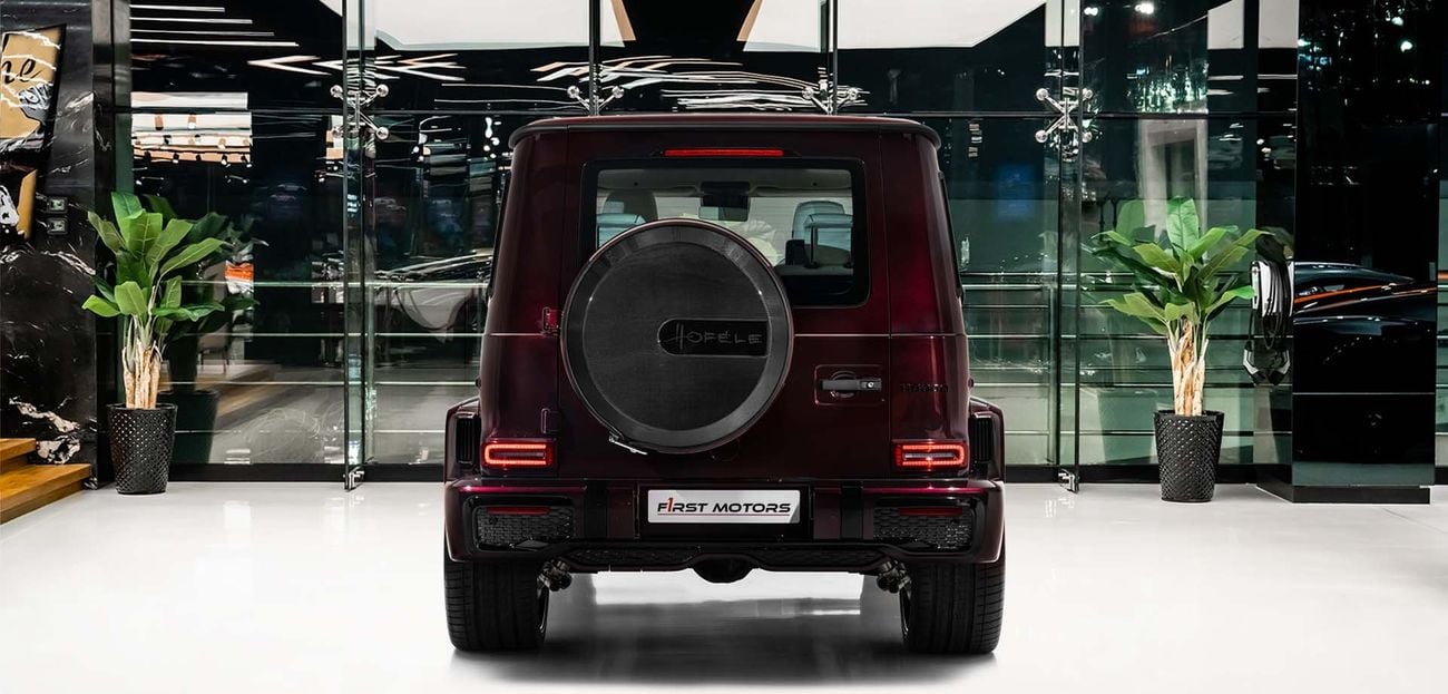 Mercedes Benz G63 AMG 4.0L Twin-Turbocharged V8 Engine