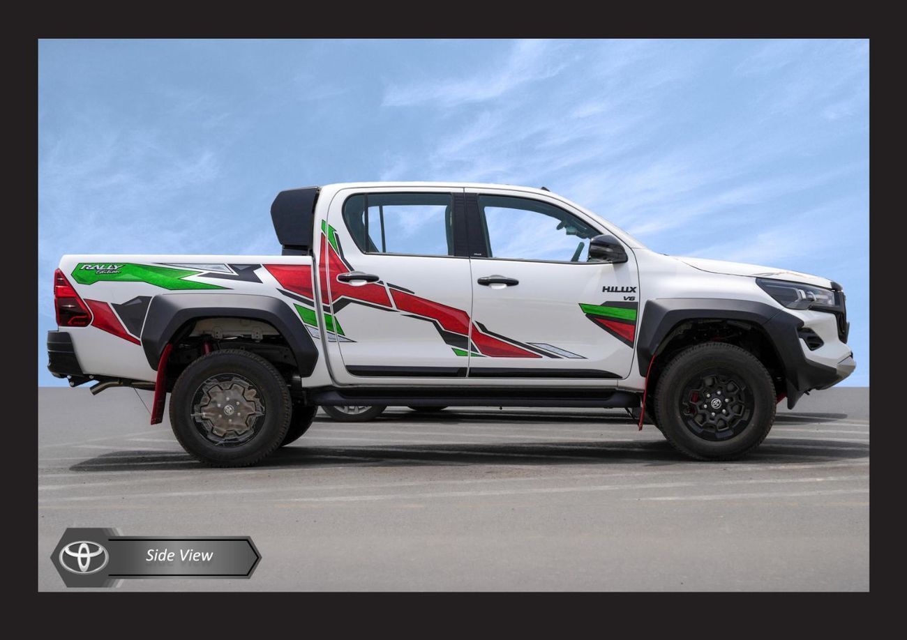 تويوتا هيلوكس TOYOTA HILUX 4.0L GR SPORT 4X4 D/C HI(i) A/T PTR 2025 Export Only