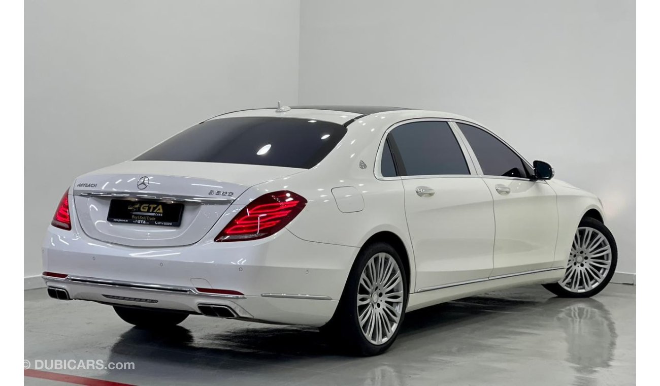 مرسيدس مايباخ مايباخ S500 2016 Mercedes Benz S500 Maybach, Warranty, GCC