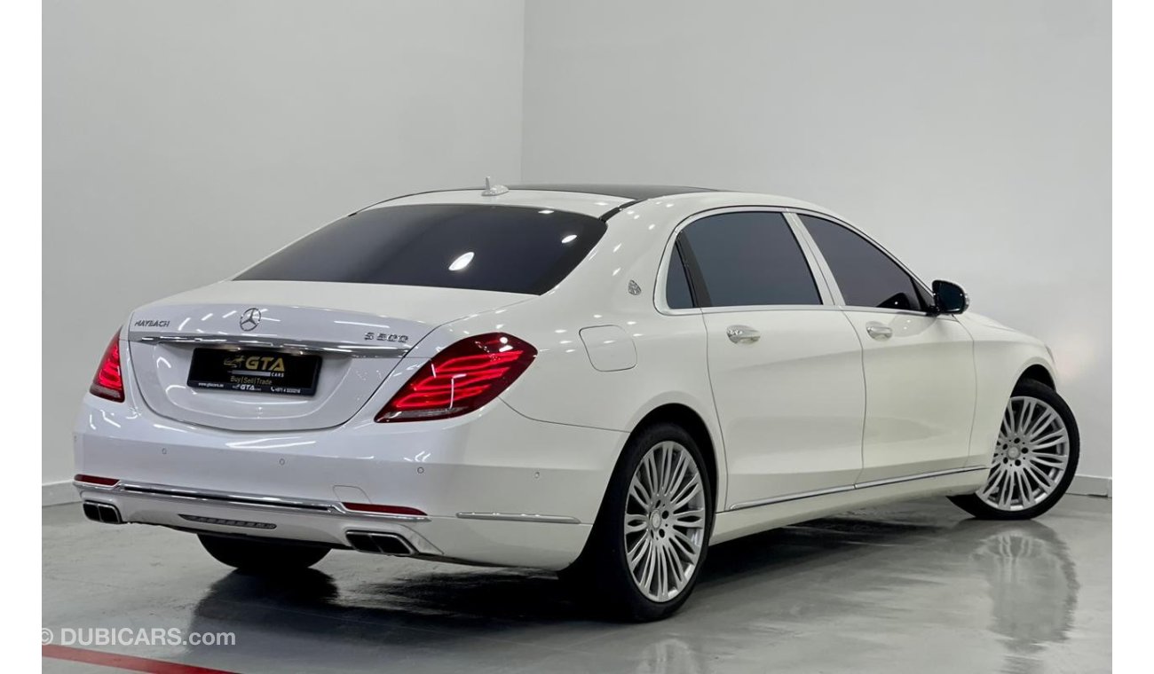 Mercedes-Benz S500 Maybach 2016 Mercedes Benz S500 Maybach, Warranty, GCC