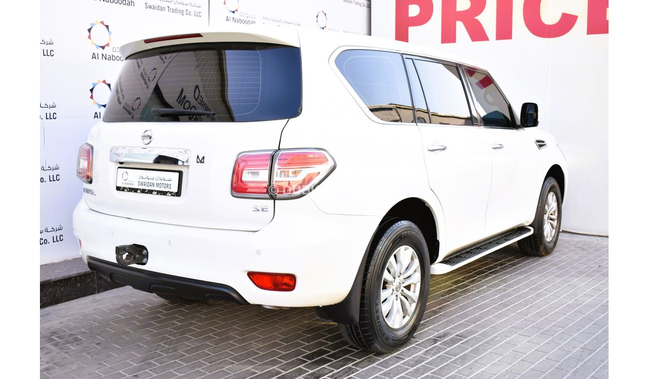 Nissan Patrol AED 2079 PM | 4.0L SE V6 GCC DEALER WARRANTY