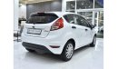 Ford Fiesta EXCELLENT DEAL for our Ford Fiesta ( 2016 Model ) in White Color GCC Specs