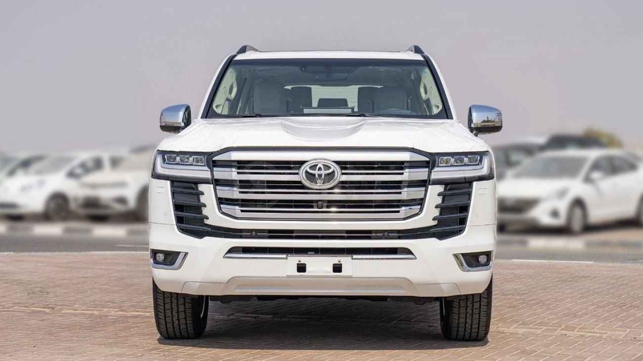 تويوتا لاند كروزر (LHD) TOYOTA LAND CRUISER LC300 VXR 3.3D AT MY2025– WHITE