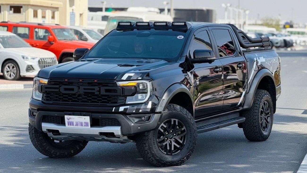 Ford Ranger Raptor 2024| 3.0L PETROL | AT | RHD | HEAVY SPORTS BAR | ROOF MOUNTED LED LIGHTS | ELECTRIC SEATS | BOOT SH