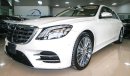 Mercedes-Benz S 560 2018, 4Matic, 4.0L V8 GCC, 0km with 2 Years Unlimited Mileage Warranty