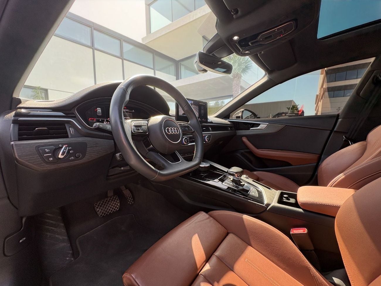 Audi A5 AED 2,160 P.M | 0% DOWN PAYMENT | AUDI A5 TFSI 40 | 2.0T I4 | 2023 | FULL AGENCY SERVICE HISTORY