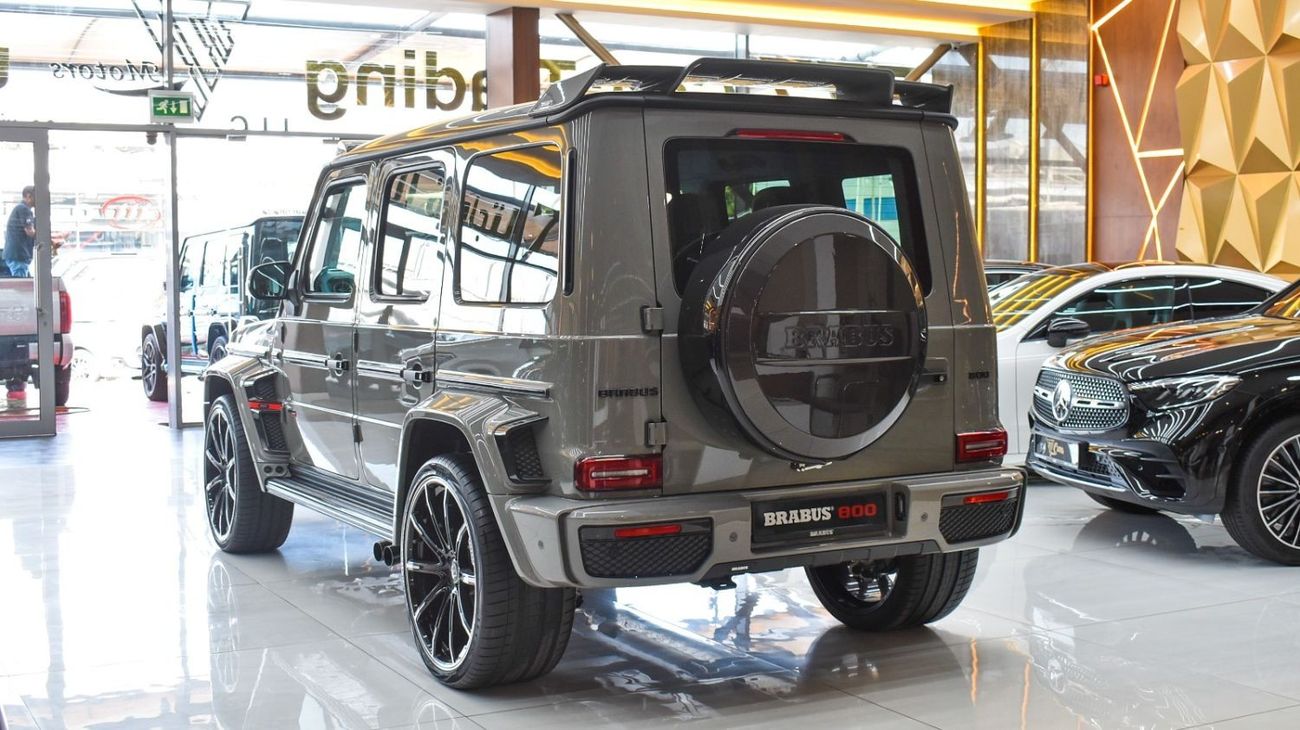 مرسيدس بنز G 63 AMG MERCEDES-BENZ G800 BRABUS 4.0 V8 TWIN TURBO 800HP | BRABUS MIDDLE EAST