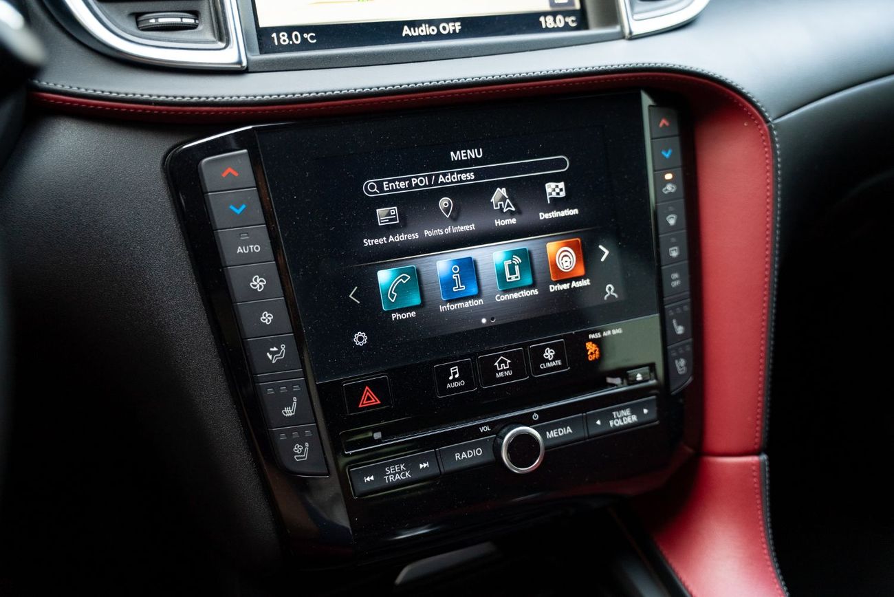 إنفينيتي QX55 Sensory Fully Loaded 2022 GCC Agency Warranty Full service History