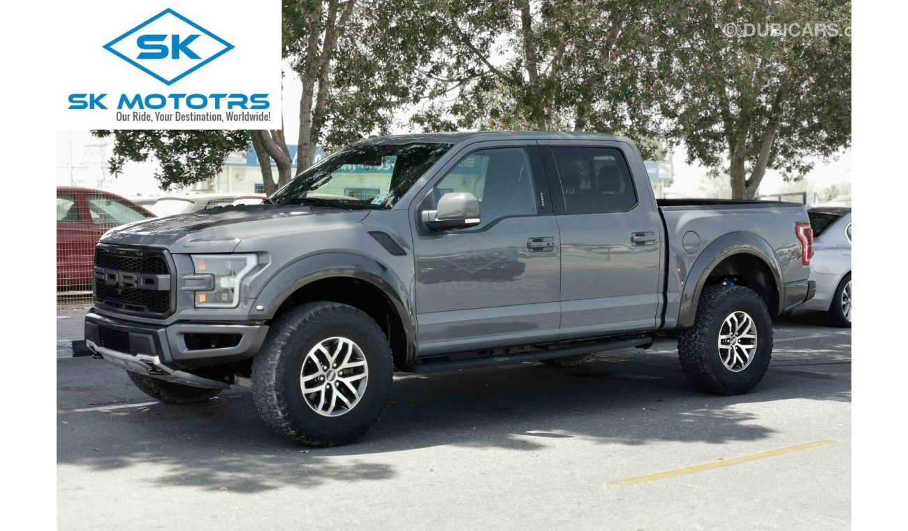 Ford Raptor 3.5L, 17" Rims, Driver Memory Seats, Front Heated & Cooled Seats, 360° Camera, Bluetooth (LOT # 791)