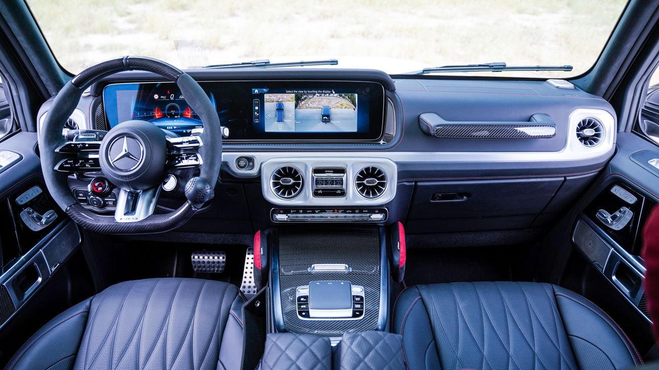 مرسيدس بنز G 63 AMG | 2031 Warranty+Service | Gargash | Factory dry carbon | mate PPF