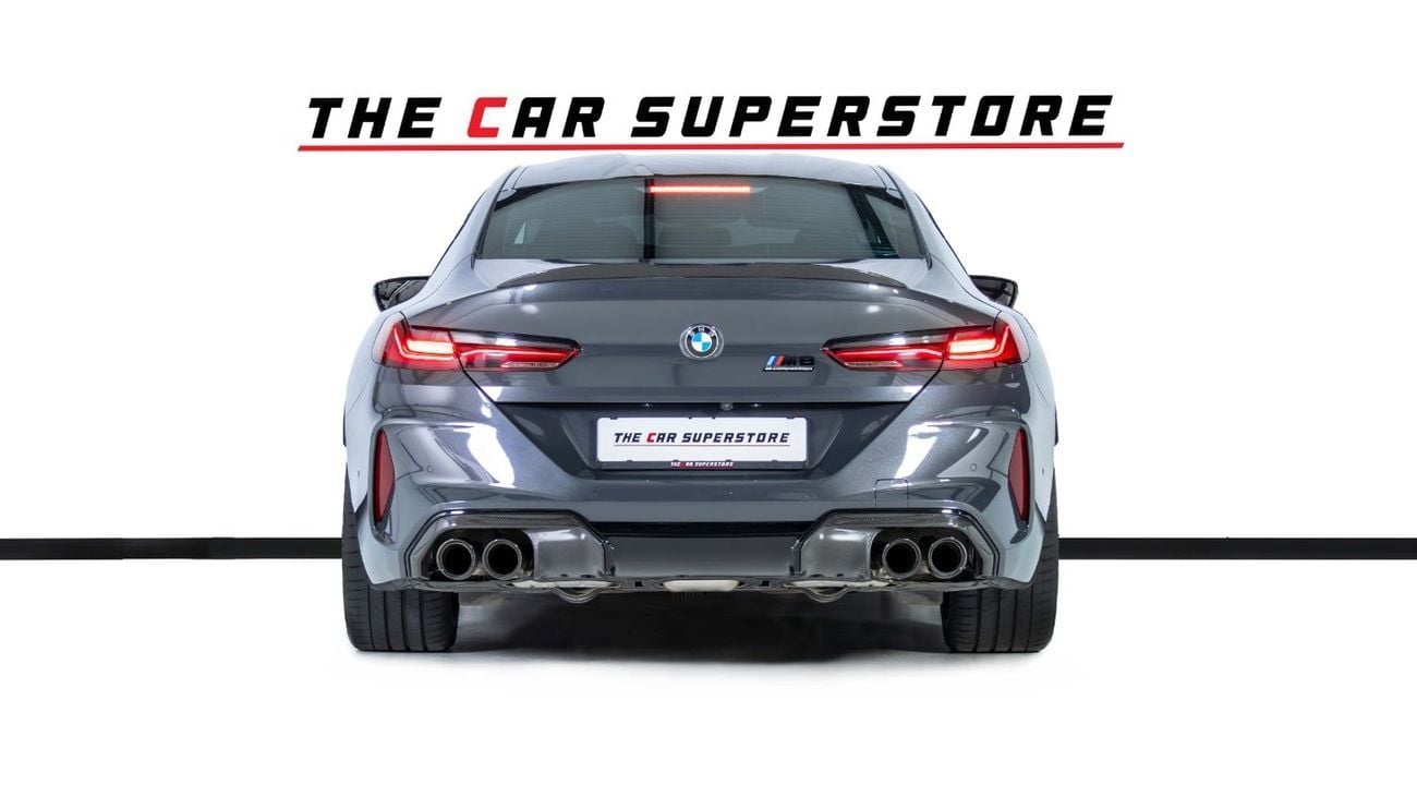 BMW M8 Competition 4.4L Gran Coupe-GCC-1 Owner-Carbon Fiber Package-AGMC Warranty Service Contract