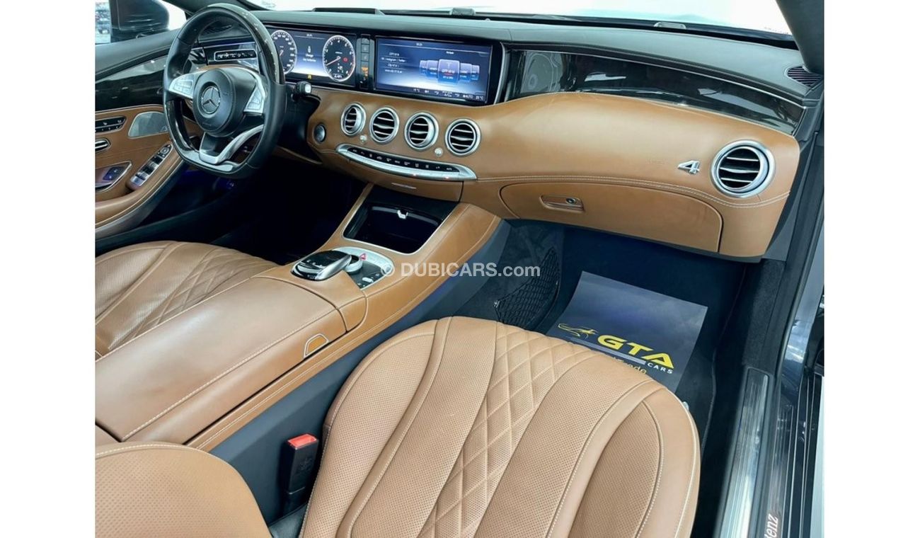 Mercedes-Benz S 500 Coupe 2016 Mercedes S500 4MATIC Coupe, Mercedes Warranty, Mercedes Service History, GCC