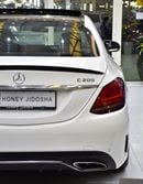 مرسيدس بنز C 200 EXCELLENT DEAL for our Mercedes Benz C200 ( 2019 Model ) in White Color GCC Specs