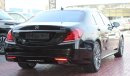 مرسيدس بنز S 500 LUXURY FULLY LOADED 2014 GCC SINGLE OWNER WITH FSH IN MINT CONDITION