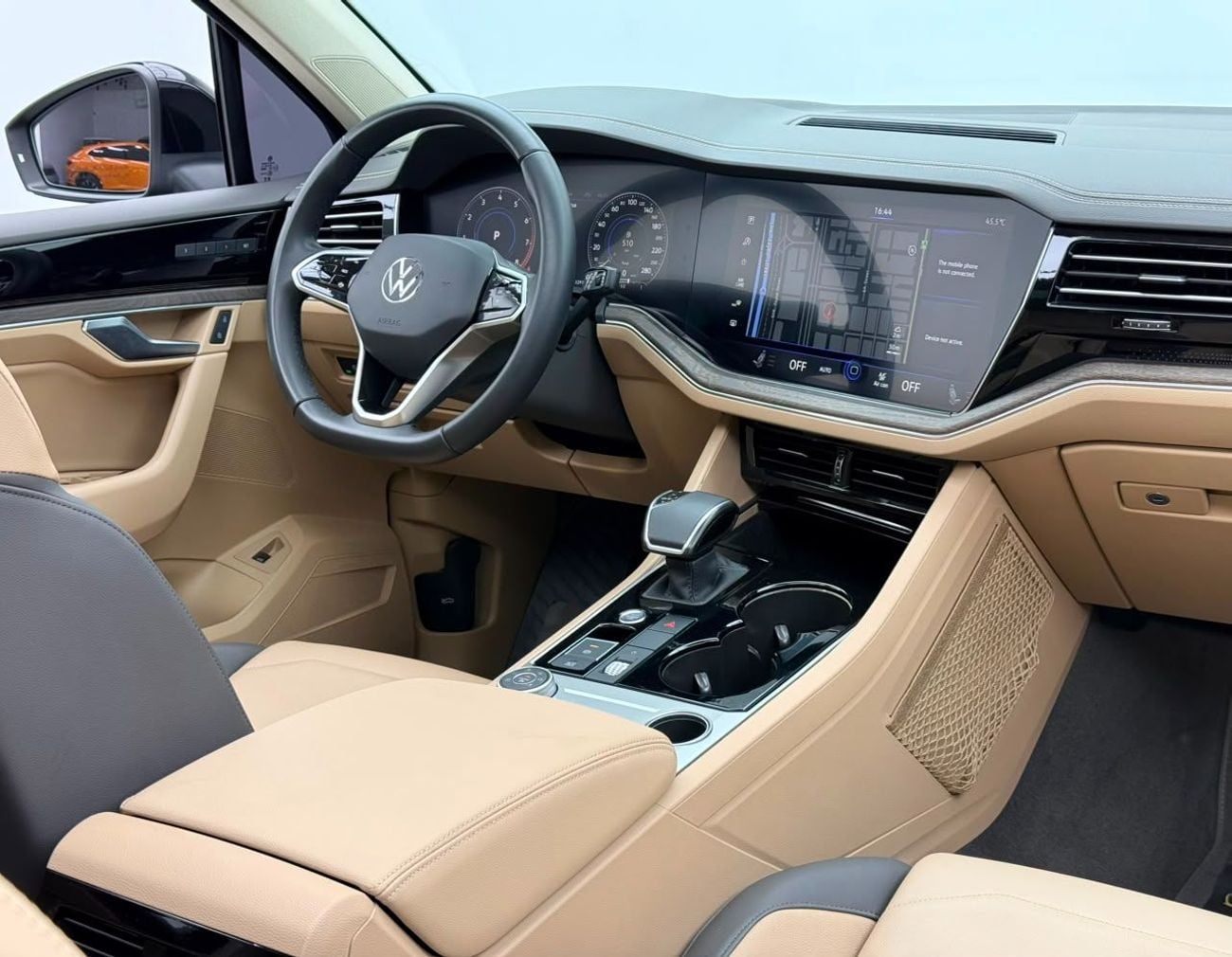 Volkswagen Touareg 2023 Volkswagen Touareg Atmosphere Plus, 2029 VW Warranty + Service Pack, Low Km, Fully Loaded, GCC