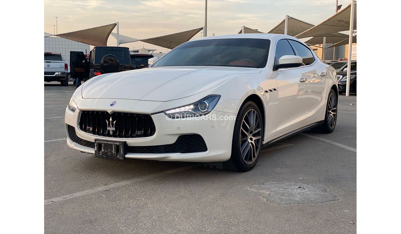 Maserati Ghibli Mazerati ghibli 2017GCC full option perfect condition