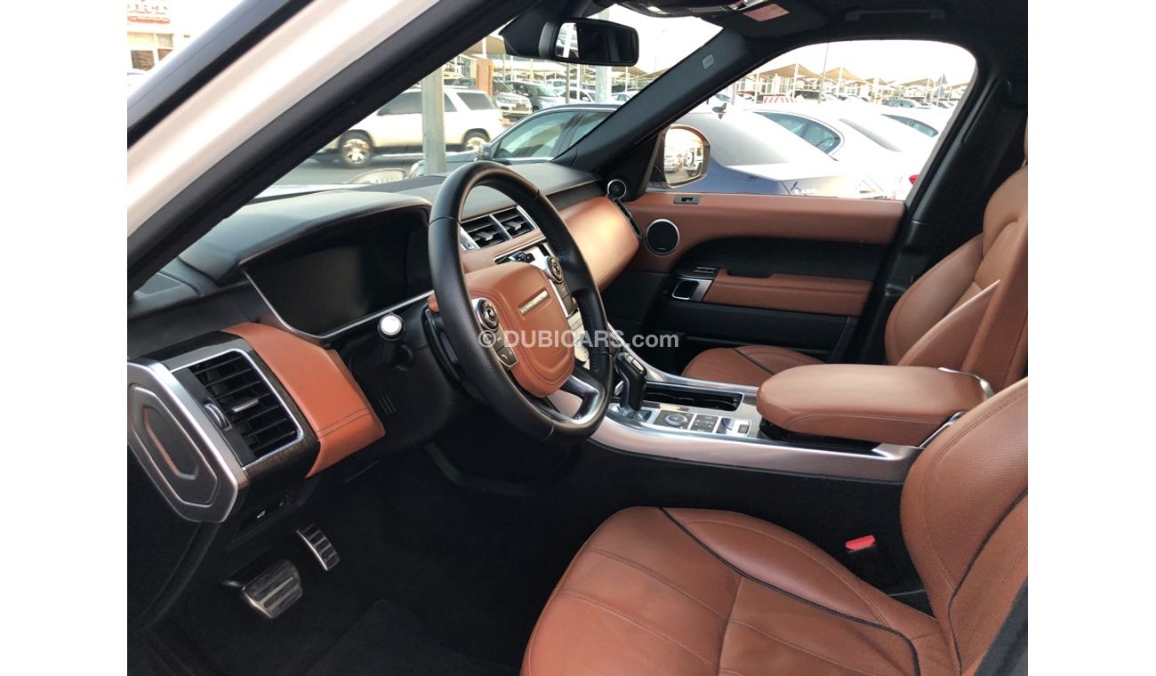 Land Rover Range Rover Sport Rang Rover sport super charge kit SVR model 2014 GCC car perfect condition full option V8