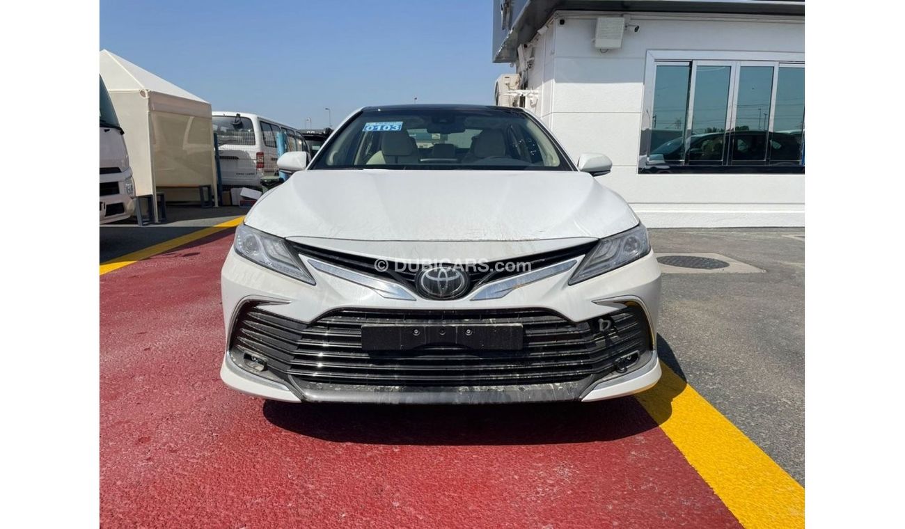تويوتا كامري TOYOTA CAMRY 3.5L، V6 LIMITED، موديل 2021 مع جلد داخلي، سقف بانورامي، للتصدير